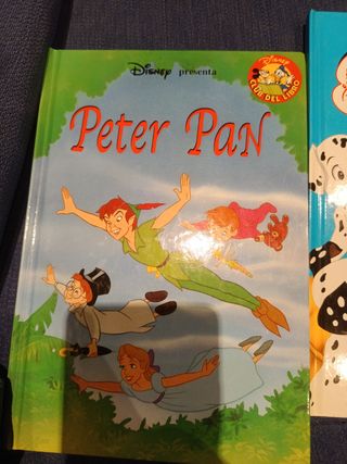 Set de 3 libros: Peter Pan, 102 Dálmatas, Hércules