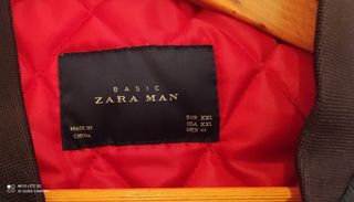 Cazadora bomber ZARA Man XXL azul oscuro 