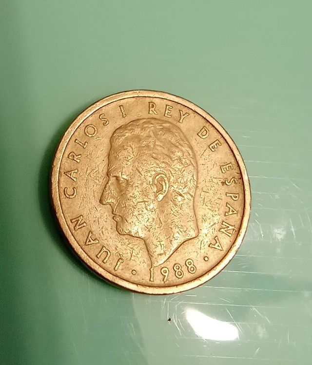 Moneda 100 pesetas Juan Carlos I 1988