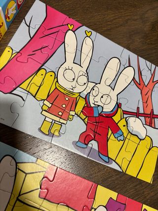 Lote 5 Puzzles infantil