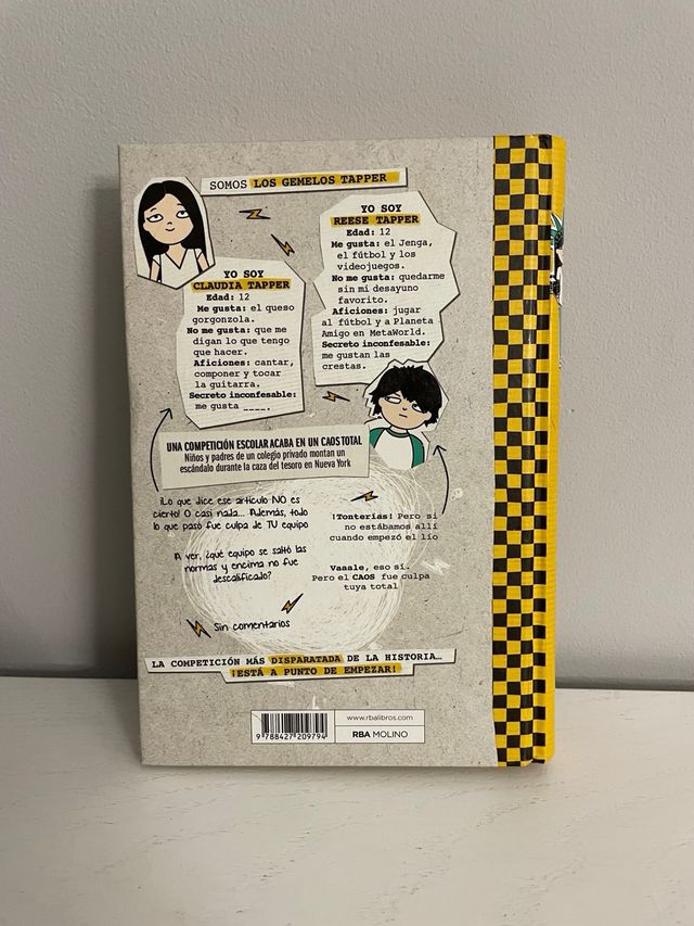 libro, Los gemelos Tapper arrasan la ciudad