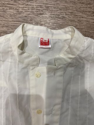Camisa fallera crema - Perfecto estado