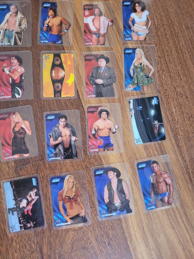 24 Cromos WWE SmackDown y raw