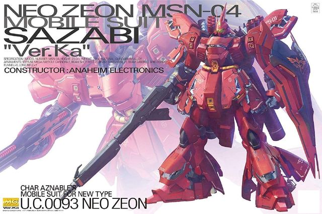 MG Sazabi Ver.Ka 1/100