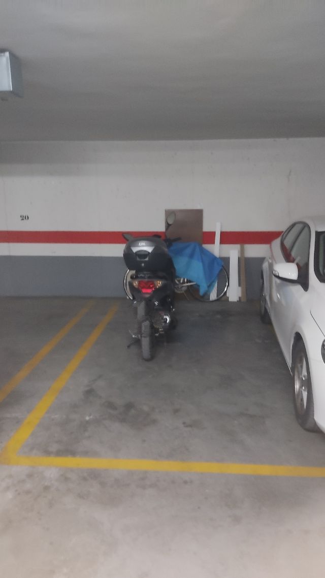Alquiler plaza garaje moto