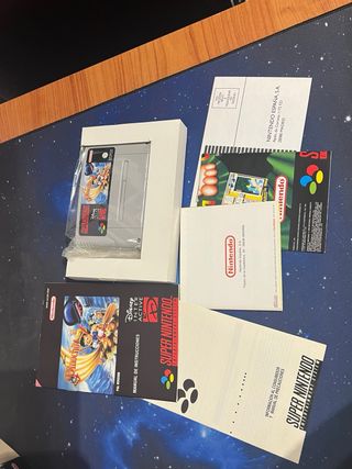 SNES Disney Pinocho PAL - Completo. nintendo