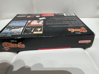 SNES Disney Pinocho PAL - Completo. nintendo