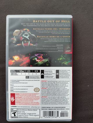 Hades - Nintendo Switch