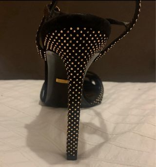 Sandalias Gucci negras talla 36.5