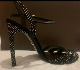 Sandalias Gucci negras talla 36.5
