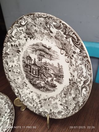 PICKMAN LA CARTUJA DE SEVILLA ANTIGUOS PLATOS