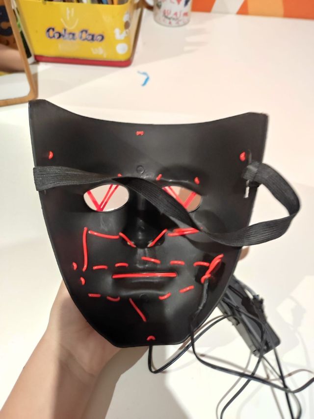 Máscara LED Purge roja