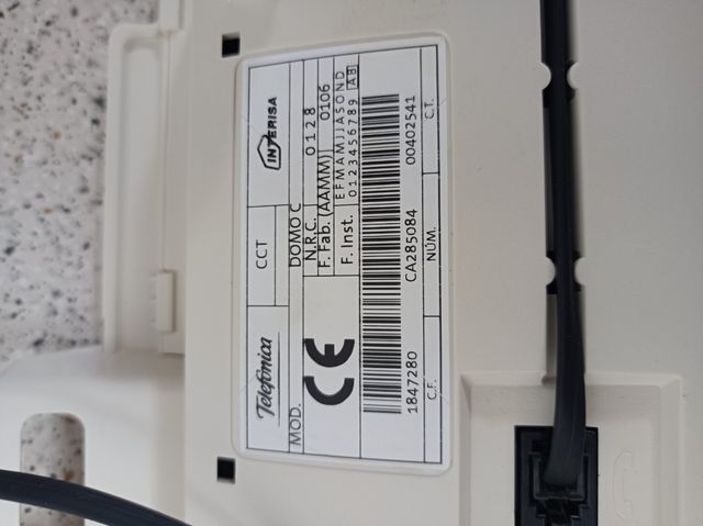 Teléfono fijo DOMO - Teléfono con contestador