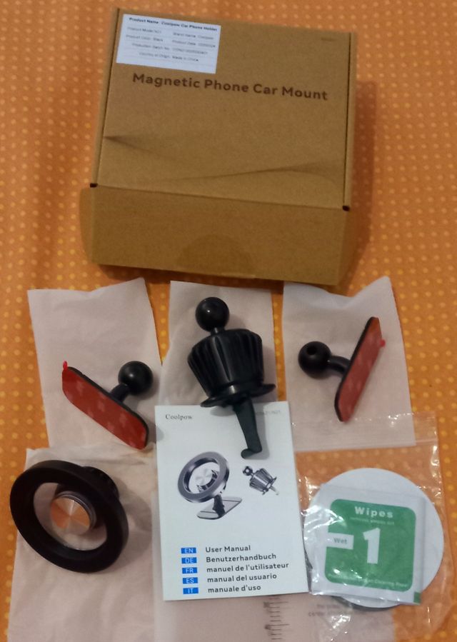 SOPORTE PARA MÓVIL MAGNÉTICO COCHE