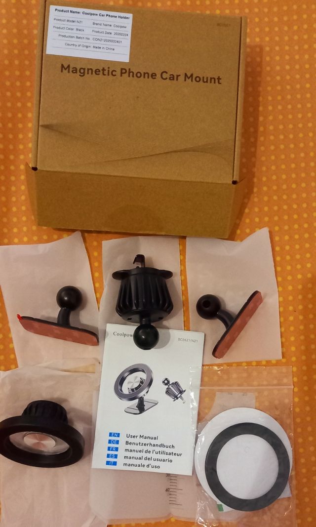 SOPORTE PARA MÓVIL MAGNÉTICO COCHE