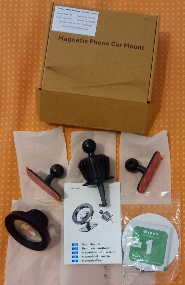 SOPORTE PARA MÓVIL MAGNÉTICO COCHE