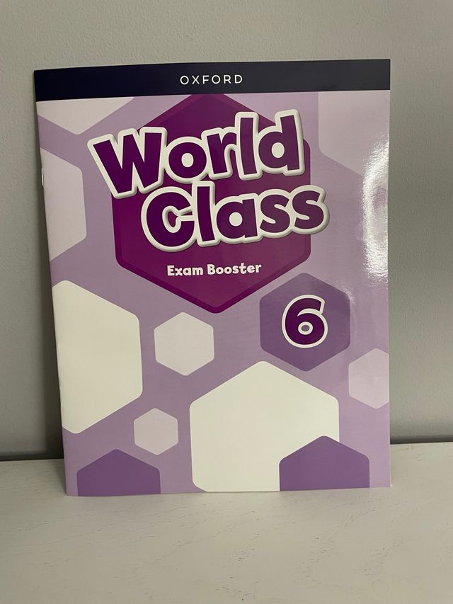 World Class sexto primaria, libro ingles