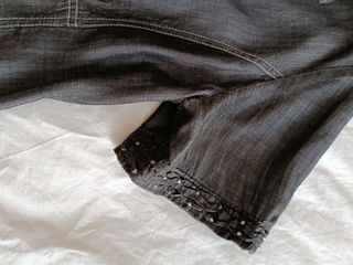 Conjunto de Falda y  blusa a juego color gris