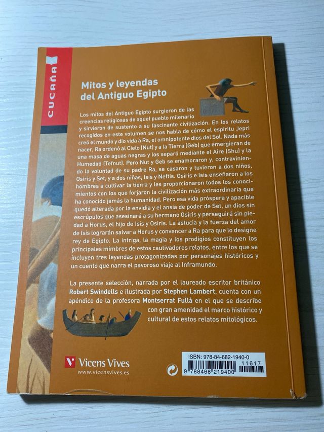 MITOS Y LEYENDAS DEL ANTIGUO EGIPTO (CUCAA) (S...