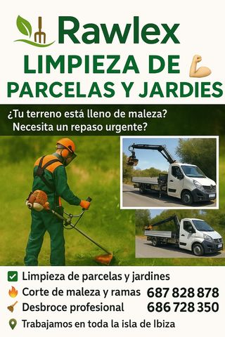 Limpieza de parcelas y locales 
