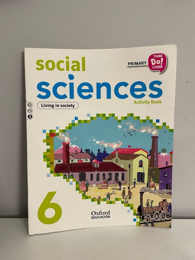 Libro ciencias sociales sexto de primaria en ingle