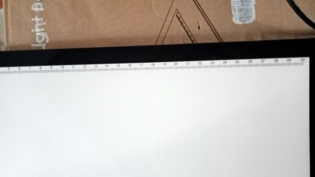 Tablet de luz LED A4 - Negra