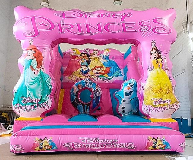 Castillo hinchable princesas Disney