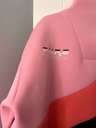 Sudadera Primark rosa y roja