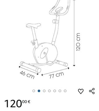 Keboo Bicicleta Estática Serie 500