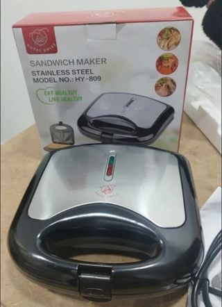 Sandwichera Acero Inoxidable HY-809