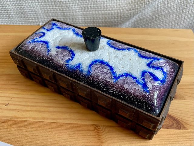 Caja vintage | Madera & cerámica