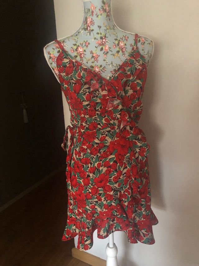 vestido verano volantes