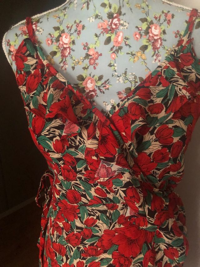 vestido verano volantes