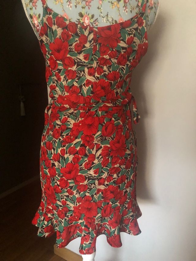 vestido verano volantes