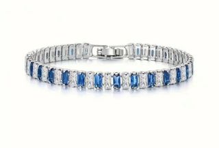 Plata Pulsera / Brazalete tennis/ Riviere 