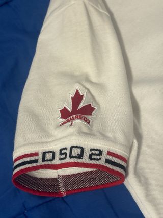 Polo DSquared2 blanco