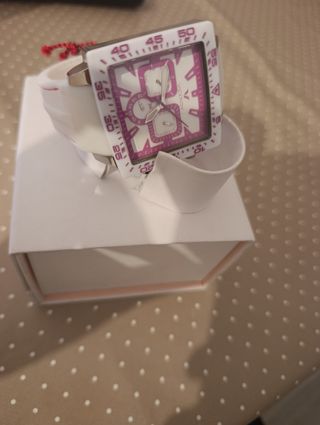 Reloj Viceroy blanco y rosa