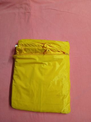 Giacca & pantaloni antipioggia gialli tg L