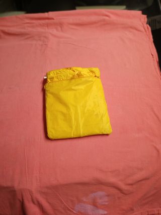 Giacca & pantaloni antipioggia gialli tg L