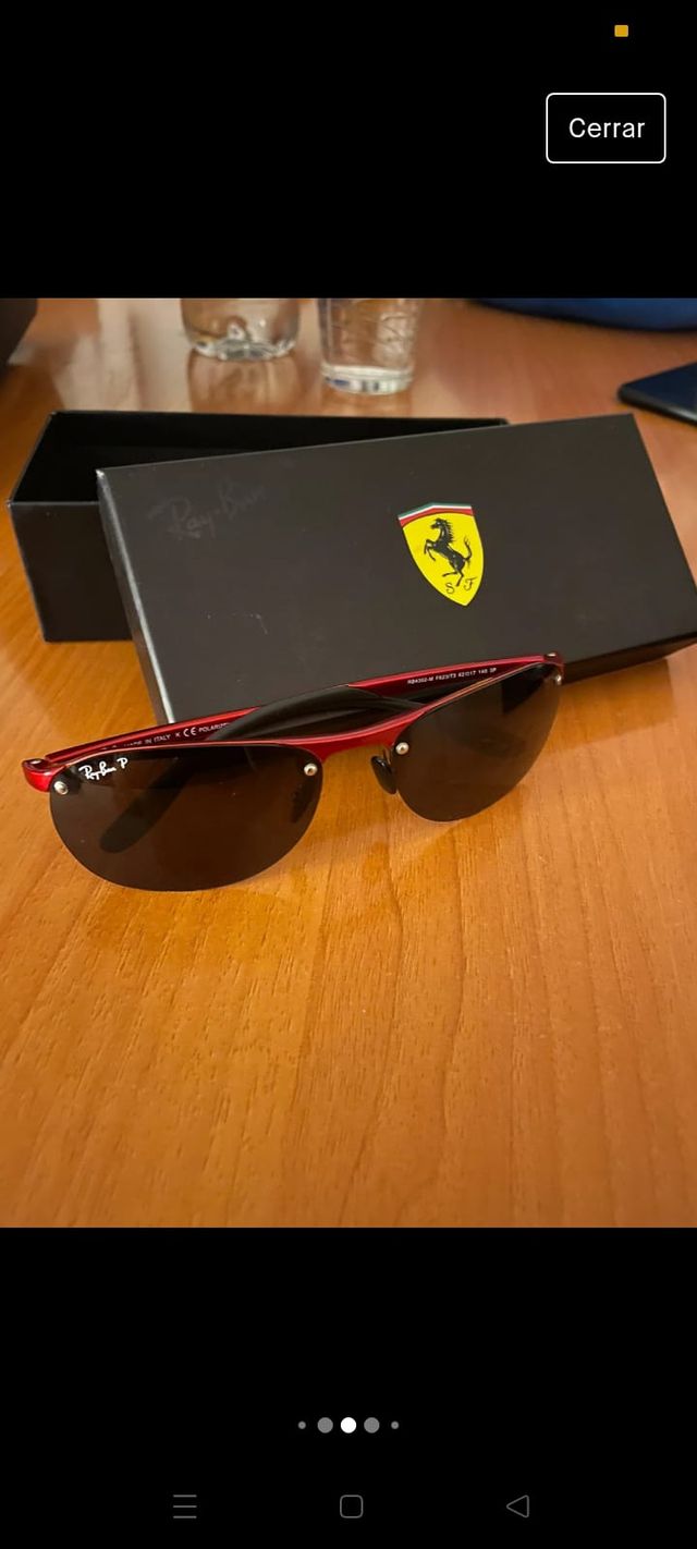 Gafas Ray-Ban x Ferrari