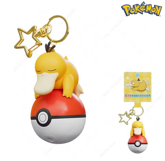 Llavero Psyduck Pokémon lleva luz