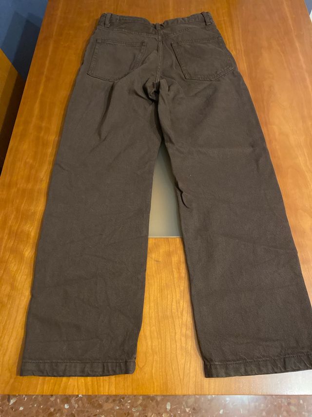 Vaqueros marrón hombre largos
