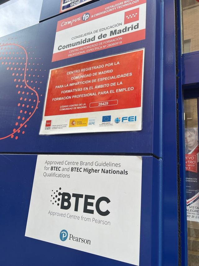 MADRID (CARABANCHEL) OFERTA DE EMPLEO PROFESOR