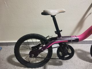 Bicicleta niña 16" Plegable
