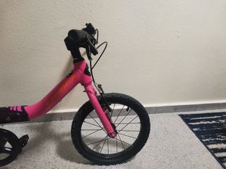 Bicicleta niña 16" Plegable