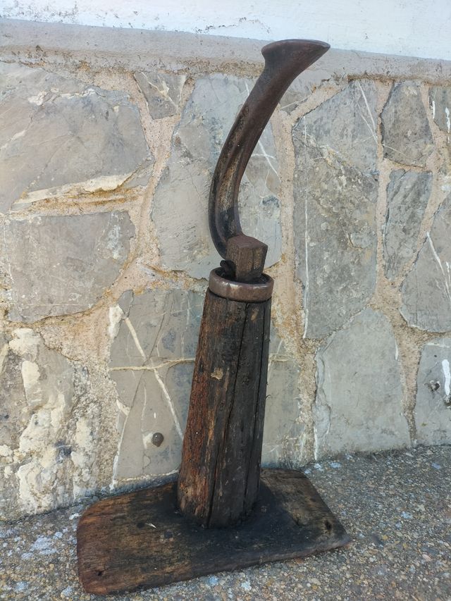 Yunque zapatero antiguo