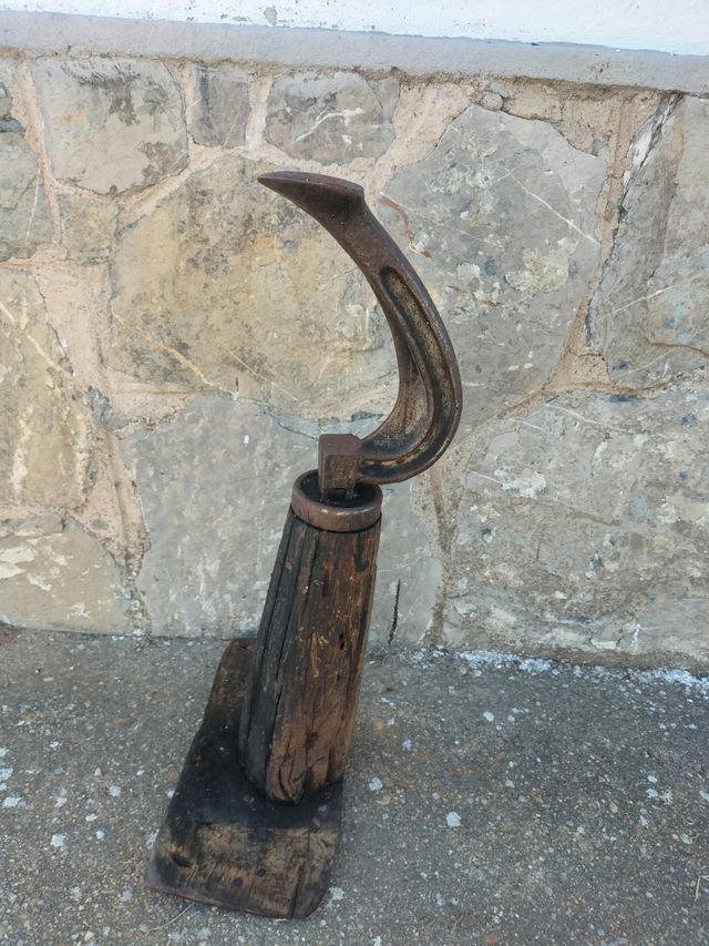 Yunque zapatero antiguo