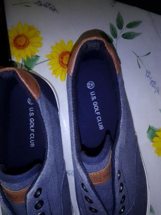 Scarpe sportive denim uomo
