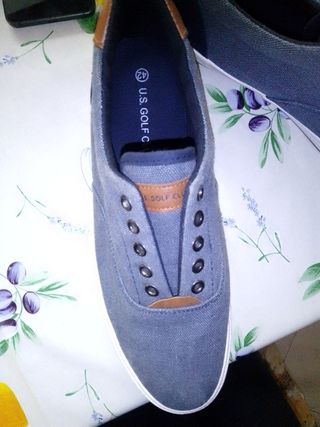 Scarpe sportive denim uomo