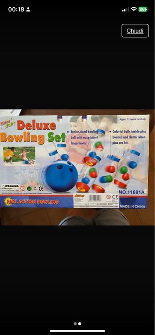 Bowling Deluxe Set Bimbi